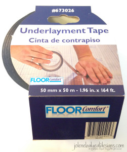 Underlayment Tape